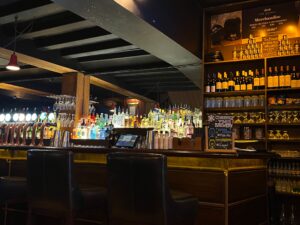 The main bar at The Bridge